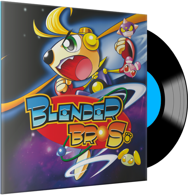 Blender Bros. vinyl soundtrack release artwork