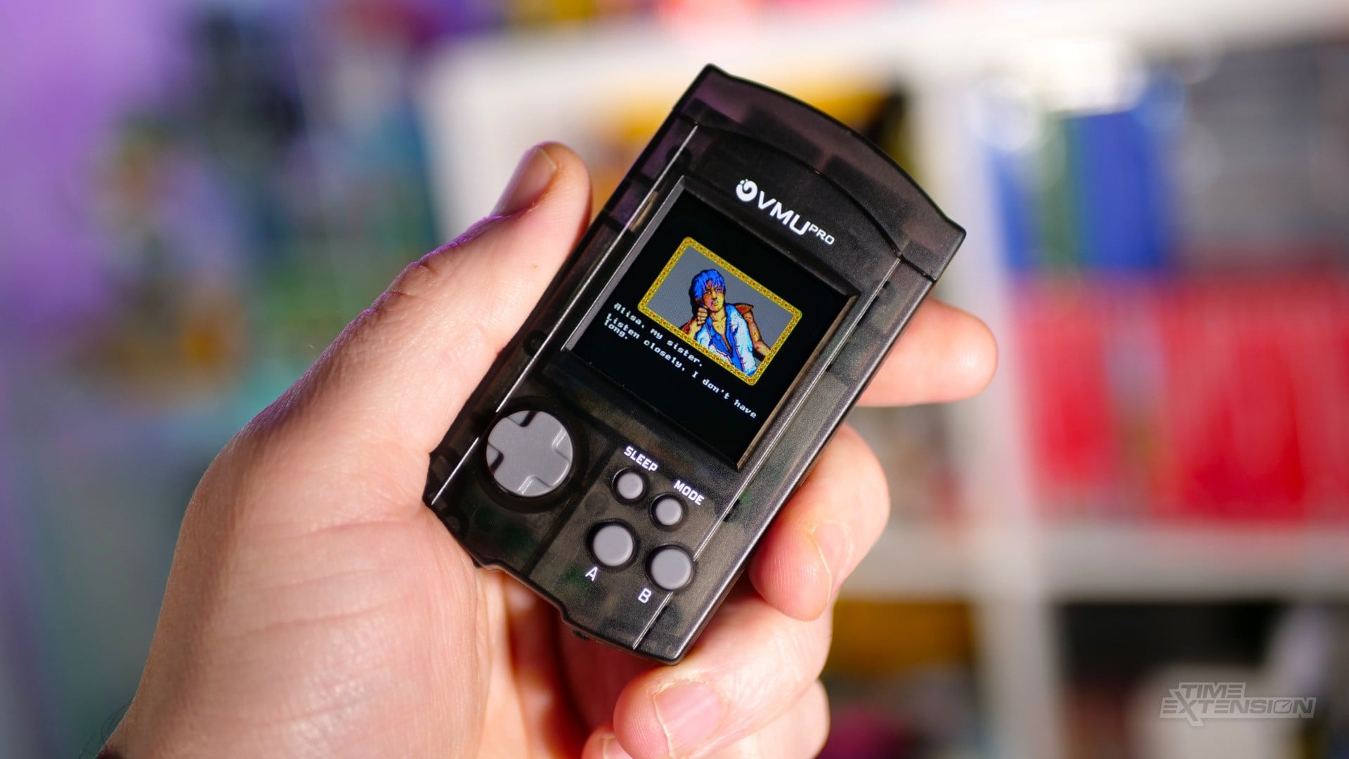 8BitMods VMU Pro accessory for the Sega Dreamcast