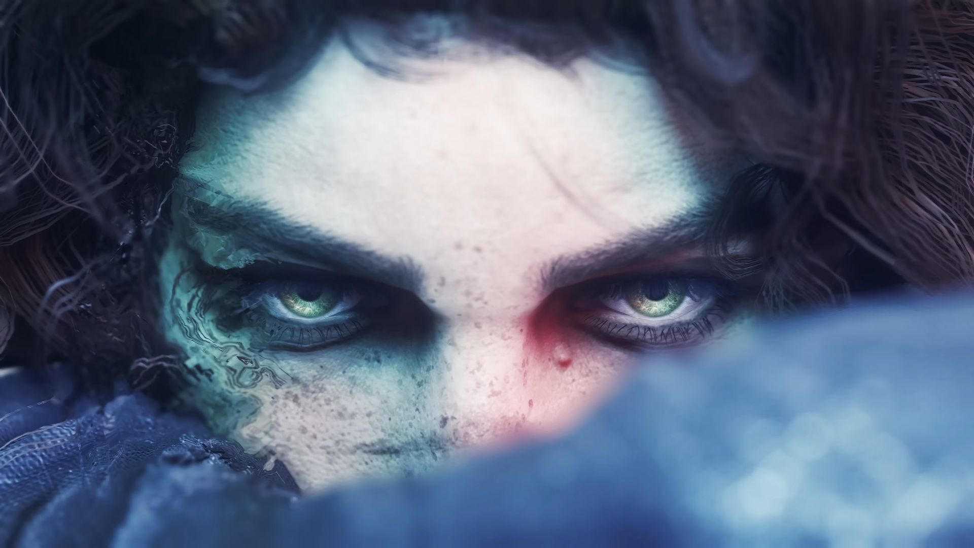 Clair Obscur: Expedition 33 close-up of green eyes