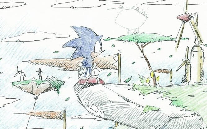 Early Sonic Adventure concept art shared for Sonic’s 35th anniversary
