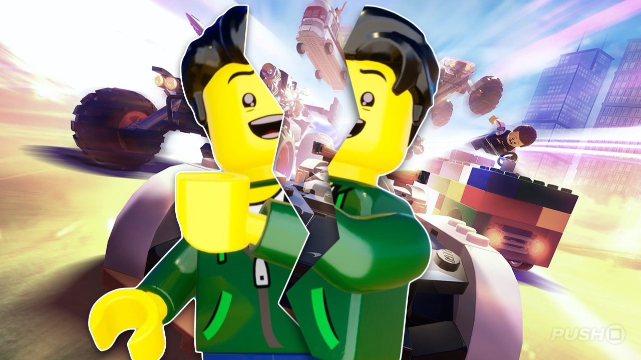 LEGO 2K Drive racing action on PlayStation