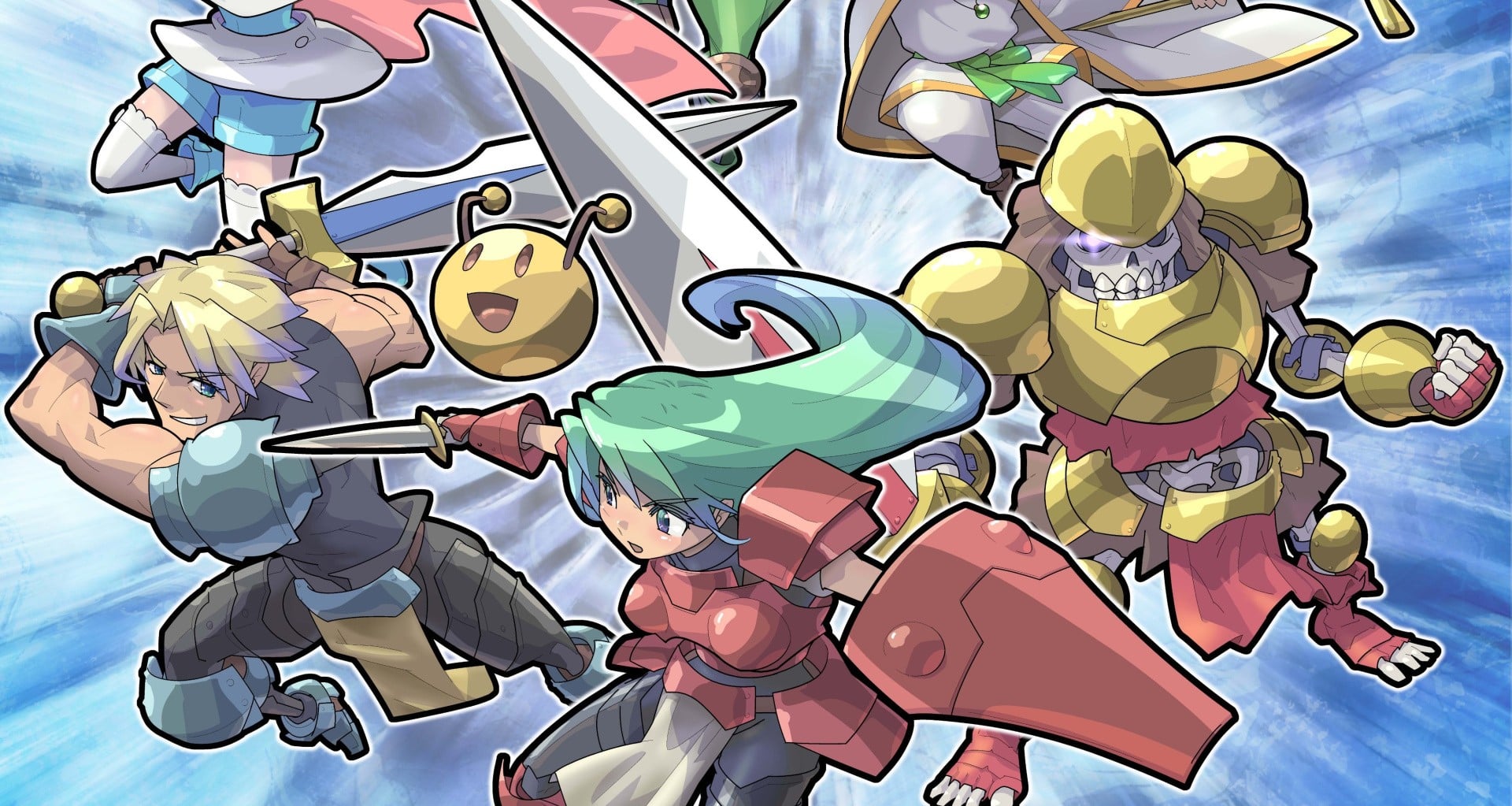 New Serena artwork from Guardian Heroes shown with the game’s cast