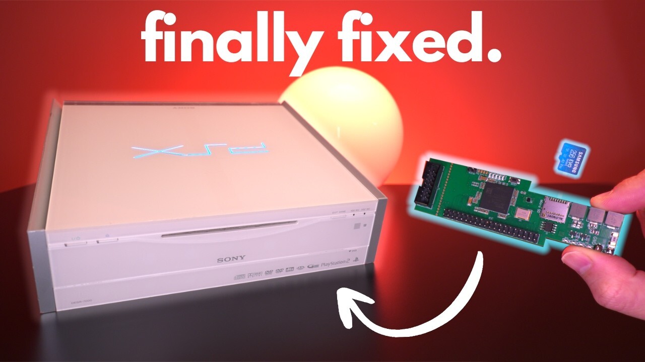A green ATA Express circuit board used to emulate IDE hard drives in retro consoles.